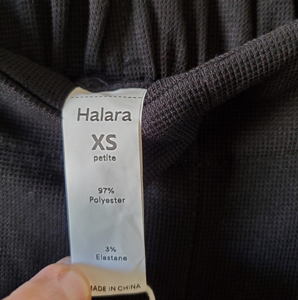 NWT Halara Black Pants - Picture 5 of 6